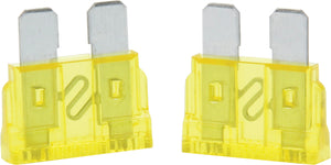 QuickCar 20 Amp ATC Fuse Yellow 5pk 50-920