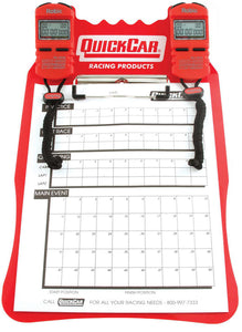 QuickCar Clipboard Timing System Red 51-051