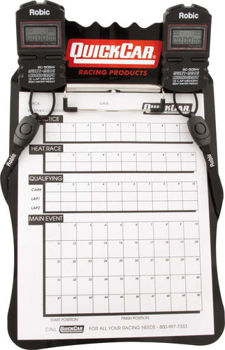 QuickCar Clipboard Timing System Black 51-052