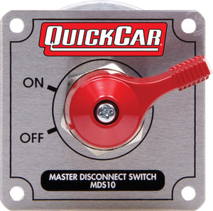 QuickCar Master Disconnect High Amp 4 Post Silver Plate 55-023