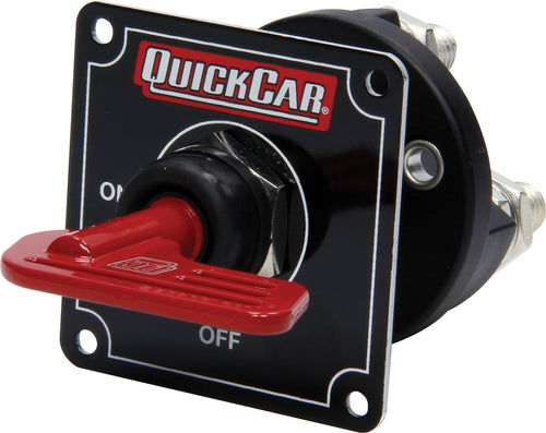 QuickCar Master Disconnect Black w/Removable Red Key 55-030