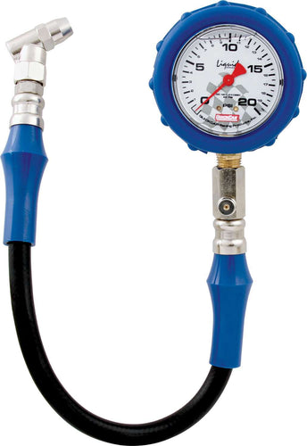 QuickCar Tire Gauge 20 PSI Liquid Filled 56-021