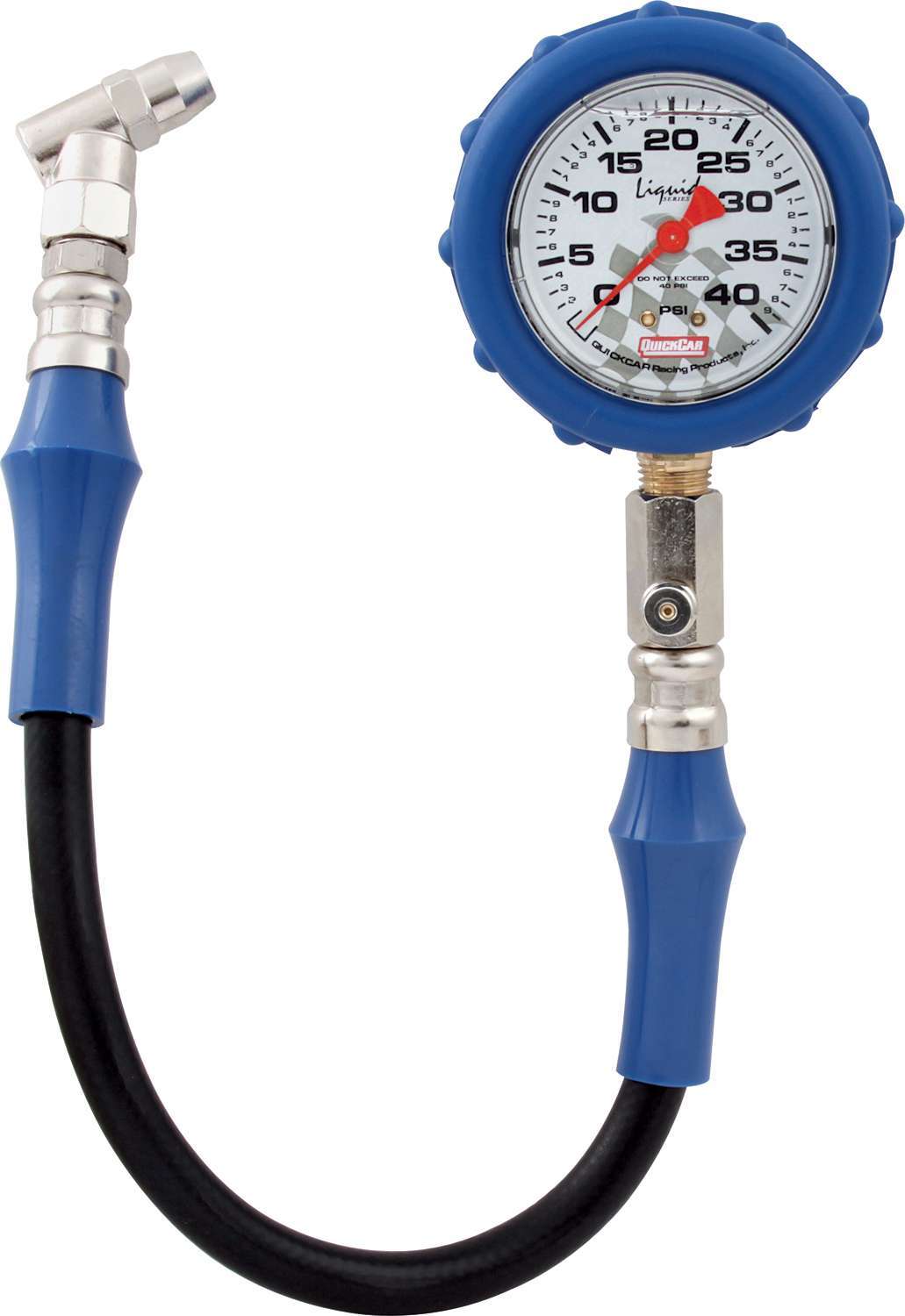 QuickCar Tire Gauge 40 PSI Liquid Filled 56-041