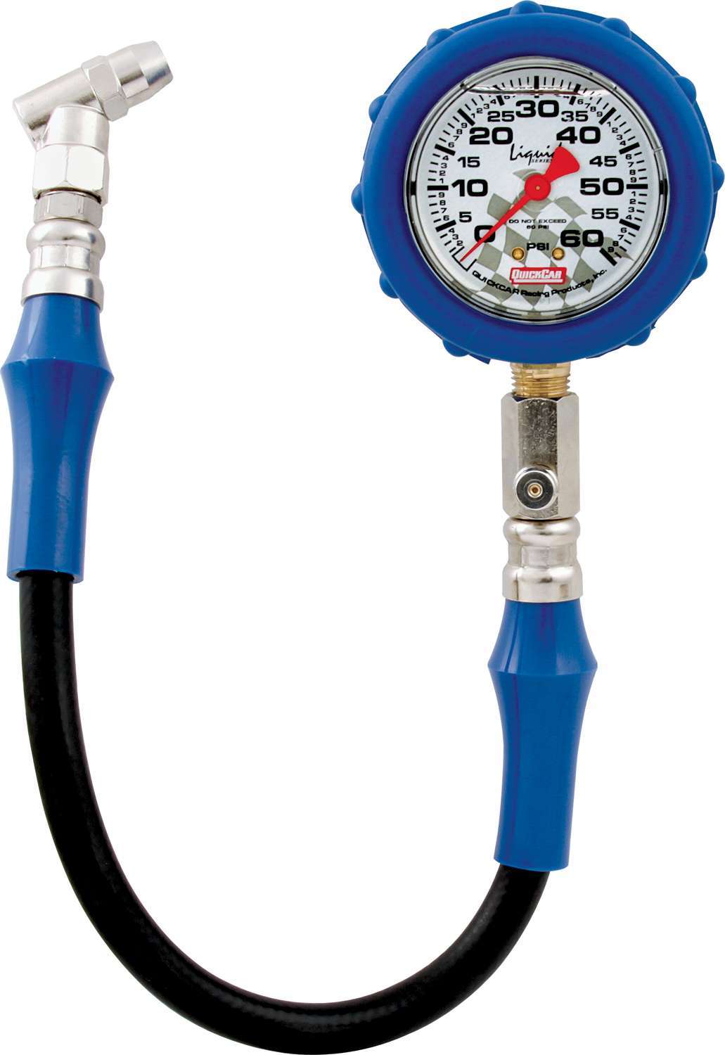 QuickCar Tire Gauge 60 PSI Liquid Filled 56-061