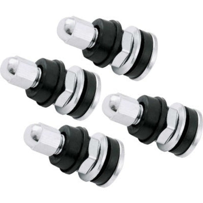 QuickCar Chrome Valve Stem (4pk)
