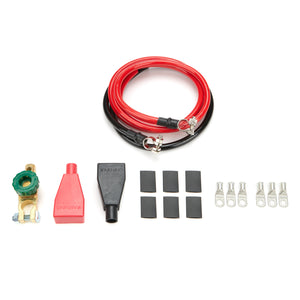 QuickCar Battery Cable Kit 2 Gauge 6' Red & 3' Black 57-002