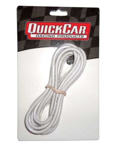 QuickCar Wire 14 Gauge White 10' 57-2361