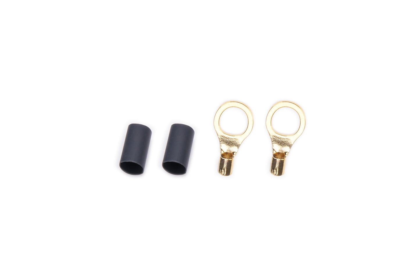 QuickCar Ring Terminal 3/8" 10- 12 Gauge w/Heat Shrink Pair 57-464