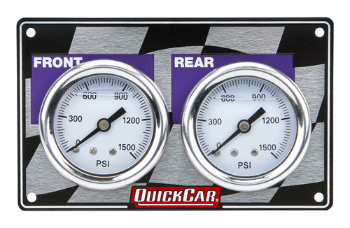 QuickCar Mini Brake Bias Gauge Panel Horizontal 61-103