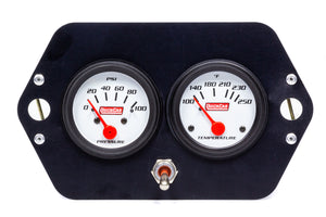 QuickCar Gauge Panel 2" Open Wheel w/Switch 61-2205