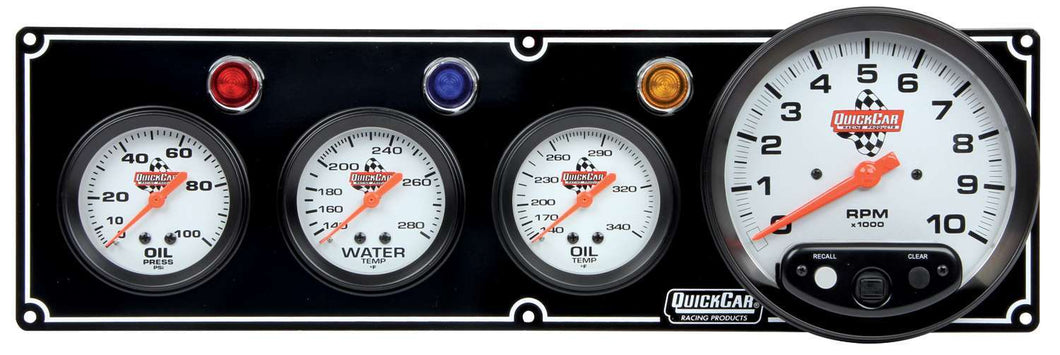 QuickCar 3-1 Gauge Panel OP/WT/OT w/5