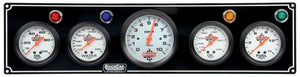 QuickCar 3-1 Gauge Panel OP/WT/OP /FP w/3-3/8" Tach Black 61-67513