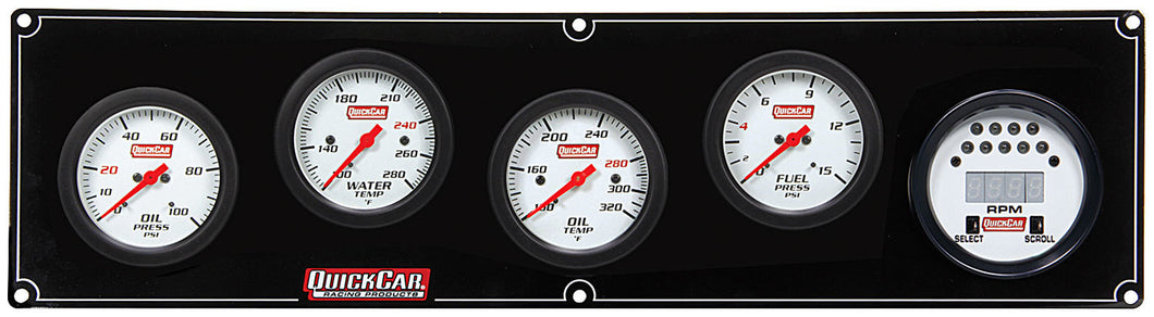 QuickCar Extreme 4-1 w/Tach OP/WT/OT/FP 61-7051