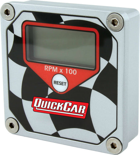 QuickCar LCD Tachometer Checkered Flag Face 611-099