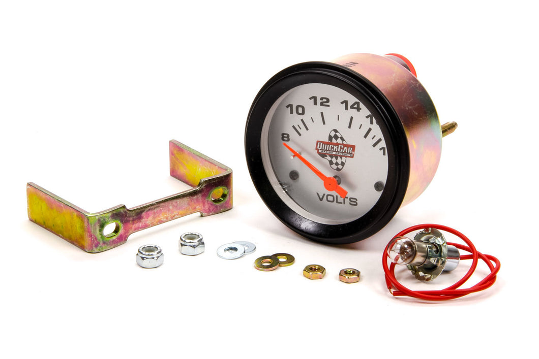 QuickCar Voltmeter Gauge 2-5/8