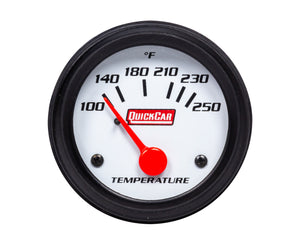 QuickCar Gauge Water Temperature 2" Open Wheel 611-6205