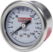 QuickCar Pressure Gauge 0-15 PSI 1.5