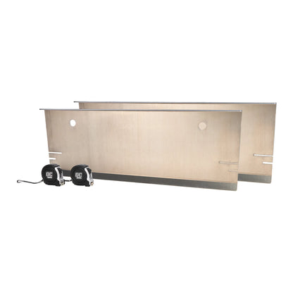 QuickCar Aluminum Toe Plates