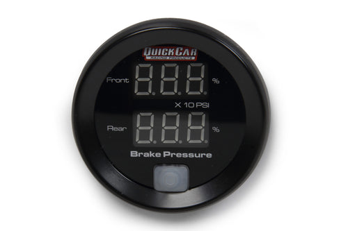 QuickCar Brake Bias Digital Gauge w/Senders 67-101