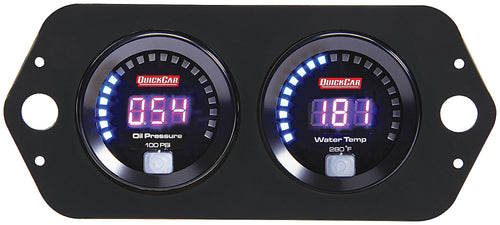 QuickCar Digital 2-Gauge Panel Open Wheel OP/WT 67-2004