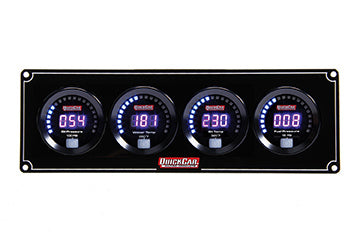 QuickCar Digital 4-Gauge Panel OP/WT/OT/FP 67-4021