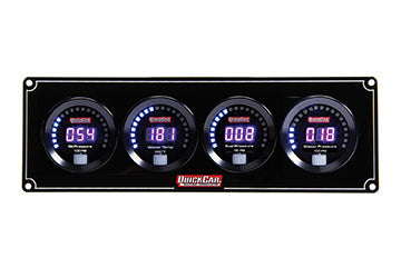 QuickCar Digital 4-Gauge Panel OP/WT/FP/WP 67-4026