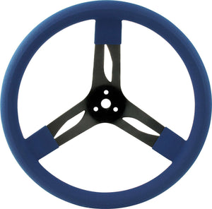 QuickCar 15" Steering Wheel Stl Blue 68-0032