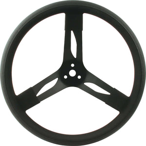 QuickCar 15" Steering Wheel Stl Black 68-003