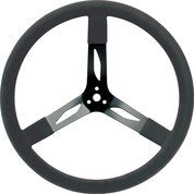 QuickCar 17" Steering Wheel Steel Black 68-004