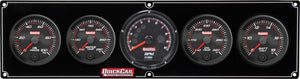 QuickCar Redline 4-1 Gauge Panel OP/WT/OT/Volt w/Recall 69-4057