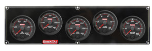 QuickCar Redline 5 Gauge Panel OP/WT/OT/FP/WP 69-5036