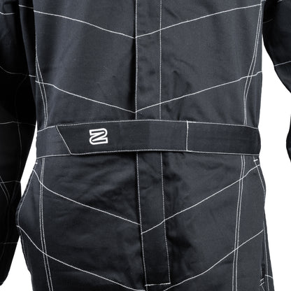 Zamp ZR-11 Race Suit (view of velt enclosure)
