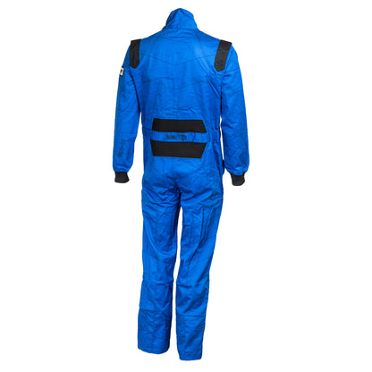Zamp ZR-11 Race Suit (Blue), view of back