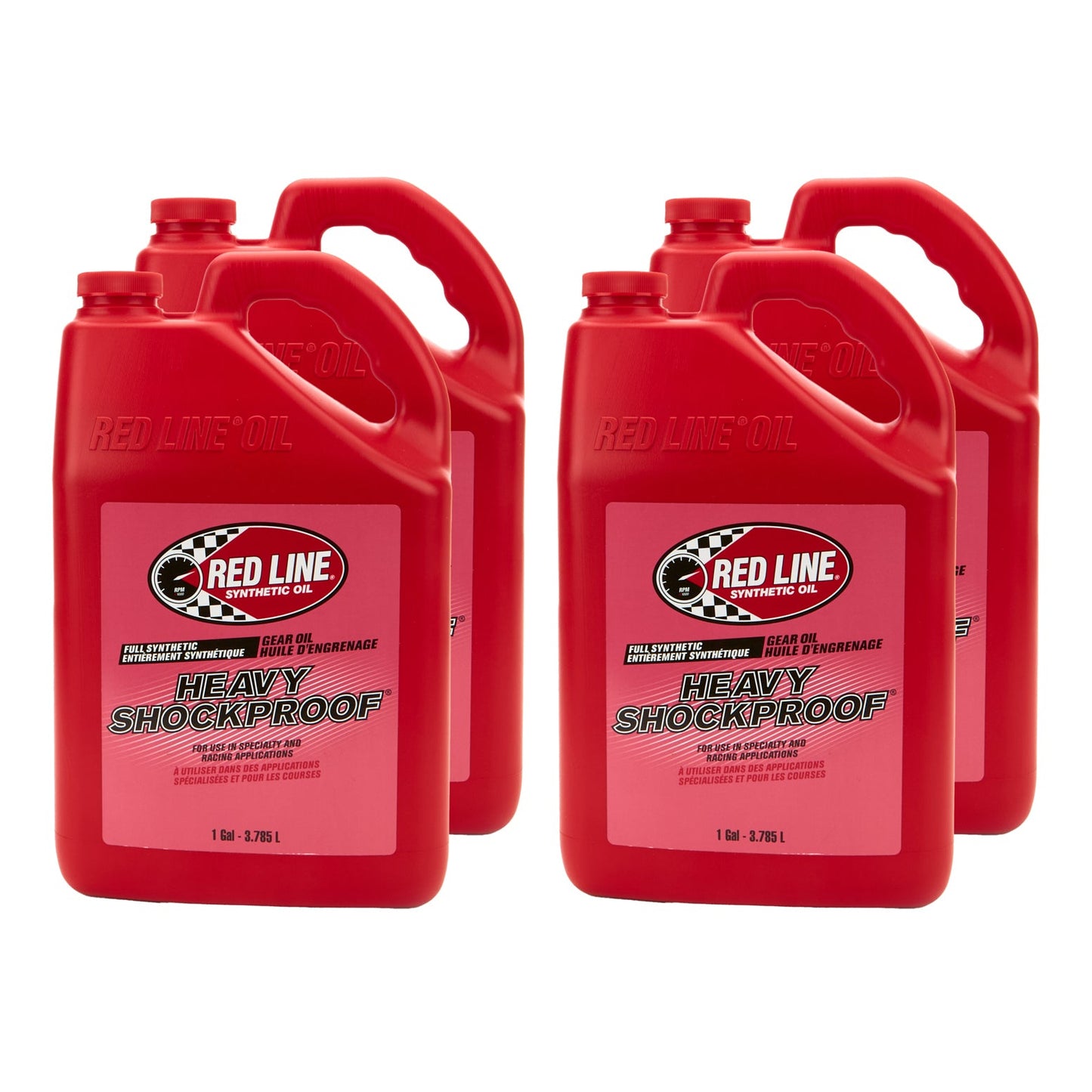 Red Line Heavy Shockproof Gear Oil (1 Gallon, Case of 4)