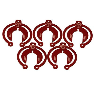 RE Suspension Aluminum Packer 16mm 1/16" Thick - 5 Pack RE-BR-PKA16-063