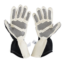 Zamp ZR-60 Driver Gloves (White, Palms)