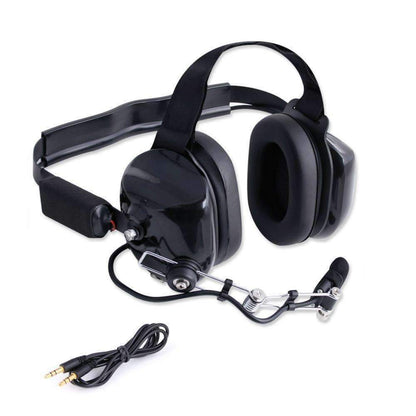 Rugged Radios Headset Double Talk H80-BLK