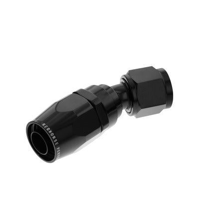 Redhorse 1030-04-02 4AN 30 Deg Dble Swivel Hose End Black