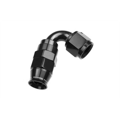 Redhorse 1220-08-02 8AN 120 Degree PTFE Reusable Hose End Black