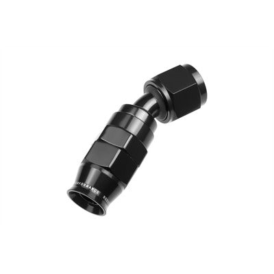 Redhorse 1230-08-02 8AN 30 Degree PTFE Reusable Hose End Black