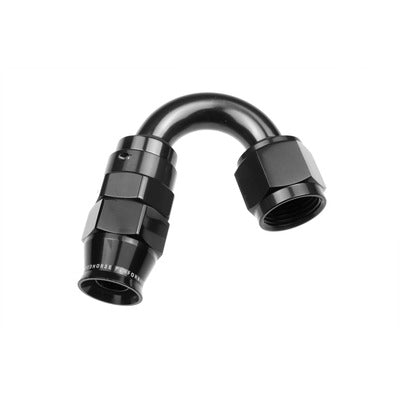Redhorse 1250-08-02 8AN 150 Degree PTFE Reusable Hose End Black