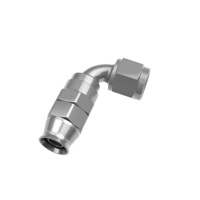Redhorse 1290-10-5 10AN 90 Degree PTFE Reusable Hose End Clear