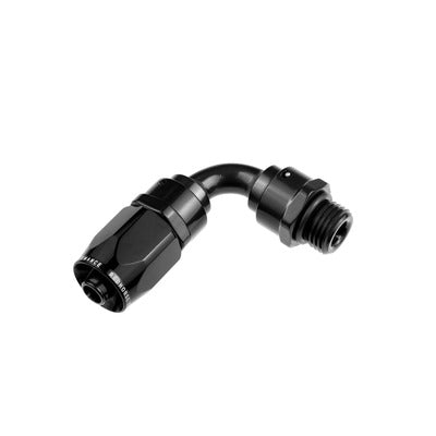 Redhorse 1390-12-12-2 12AN 90Deg Hose End 12AN ORB Male End Black