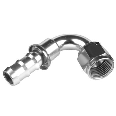 Redhorse 2120-06-05 6AN 120 Degree AN/Push Lock Hose End Clear