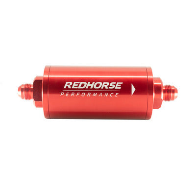 Redhorse 4651-06-3-10 6in Cylindrical In-Line Fuel Filter 10 Micron