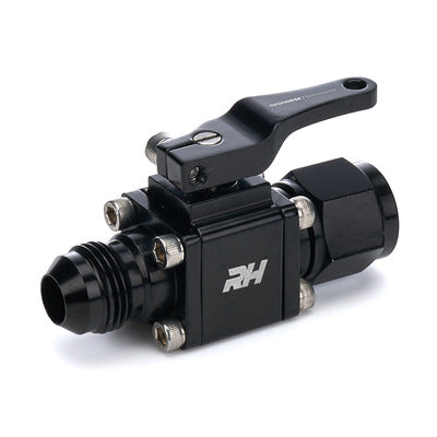 Redhorse 4676-08-08-2 Inline Shut Off Valve 8AN Female Inlet/Outlet