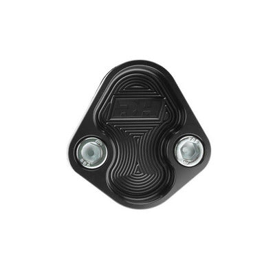 Redhorse 4810-454-2 Aluminum Block-Off Plate BBC Black