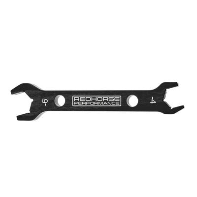 Redhorse 5468-04-02 Double-ended Aluminum AN Wrench 4AN Nut - 6AN Nut