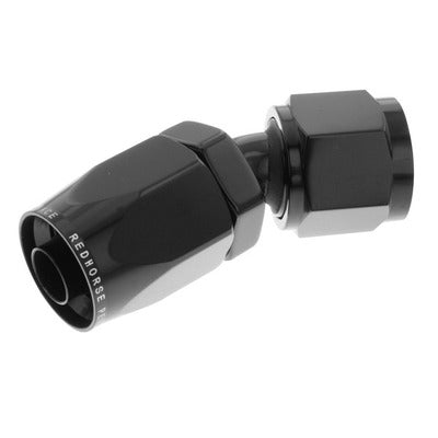 Redhorse 6030-06-02 6AN 30Deg Female Alum Hose End Black