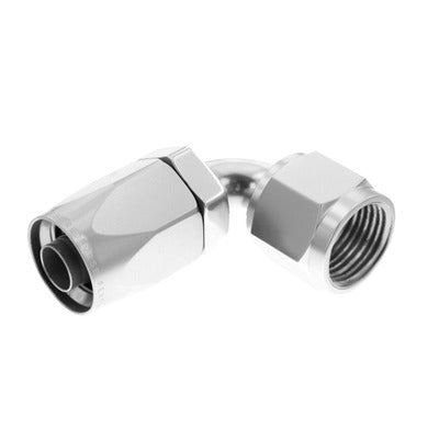Redhorse 6090-06-05 6AN 90Deg Female Alum Hose End Non-Swivel CLR
